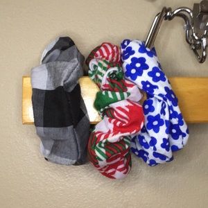 Handmade scrunchies